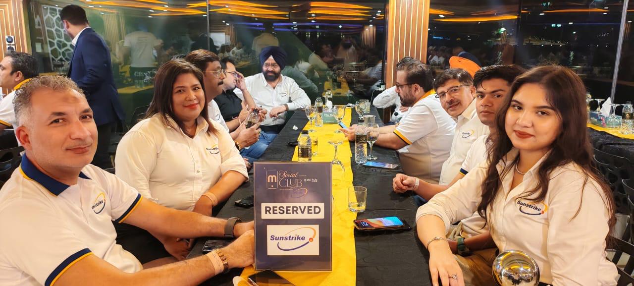 Sunstrike team dinner